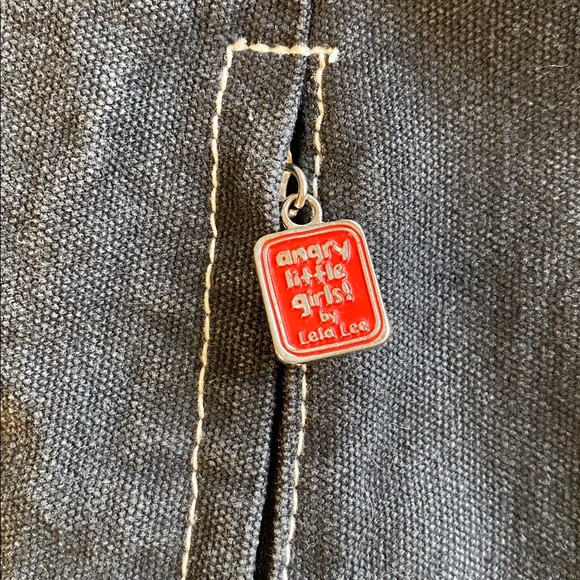 Angry Little Girls Funny Canvas Tote - Picture 6 of 10